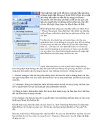 Tài liệu Thủ thuật bảo mật tuyệt đối trong văn bản docx