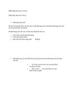 Tài liệu Định dạng màu nền và ký tự ppt