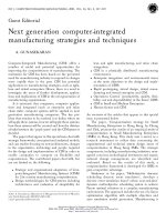 Tài liệu Next Generation Computer-Integrated Manufacturing Strategies docx