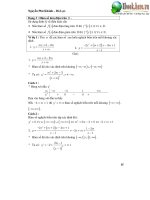 Tài liệu Chương 1 - Bài 1 (Dạng 3): Hàm số đơn điệu trên R ppt