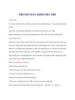 Tài liệu TRUYỆN HAY KHỐI NHÀ TRẺ pdf