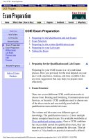 Tài liệu Cisco CCIE - Exam Preparation doc