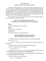 Tài liệu TÀI KHOẢN 344- NHẬN KÝ QUỸ, KÝ CƯỢC DÀI HẠN ppt