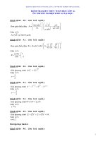 Tài liệu Kiểm tra toán 12 Giải tích hàm số lũy thừa mũ logarit doc