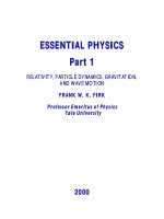 Essential physics 1  