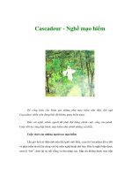 Tài liệu Cascadeur - Nghề mạo hiểm pptx