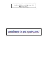 Tài liệu Quy trình hợp tác dịch vụ SMS Gateway docx