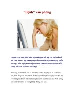 Tài liệu “Bệnh” văn phòng docx
