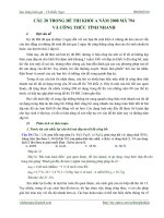 Tài liệu Câu 20 trong đề thi môn Hóa khối A năm 2008 và công thức tính nhanh docx