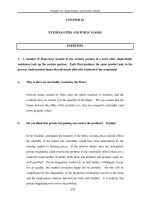 Tài liệu Bài tập về Kinh tế vĩ mô bằng tiếng Anh - Chương 18 doc