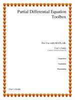 Tài liệu Partial Differential Equation Toolbox pdf