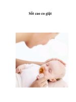 Tài liệu Sốt cao co giật docx