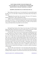 Tài liệu QUYẾT ĐỊNH GIÁM ĐỐC THẨM SỐ 07/2006/LĐ-GĐT pptx