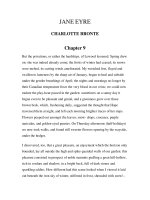 Tài liệu LUYỆN ĐỌC TIẾNG ANH QUA TÁC PHẨM VĂN HỌC-JANE EYRE CHARLOTTE BRONTE Chapter 9 docx