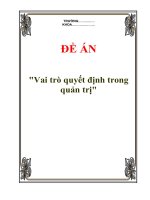 Tài liệu Đề án 