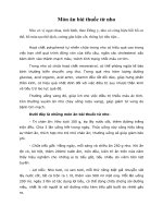 Tài liệu Món ăn bài thuốc từ nho pptx