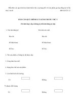 Tài liệu Mẫu báo cáo quá trình lưu hành thuốc thú y áp dụng đối với sản phẩm gia hạn đăng ký từ lần thứ 2 trở đi ppt