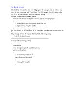 Tài liệu Mảng, Chỉ Mục, Tập Hợp phần 2 ppt