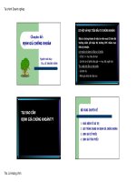 ĐỊNH GIÁ CHỨNG KHOÁN