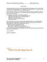 Thiết kế hệ dẫn động băng tải, với hộp giảm tốc hai cấp trục vít – bánh răng (đồ án chi tiết máy) 