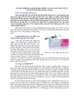 Tài liệu CÓ HAY KHÔNG LỢI ÍCH KHI TIÊM VACCIN UNG THƯ CỔ TỬ CUNG Ở NGƯỜI LUỐNG TUỔI? docx