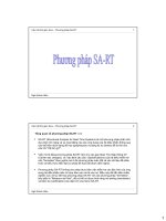 Tài liệu Các hệ thời gian thực – Phương pháp SA-RT pdf
