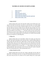 Tài liệu TẠO ĐỘNG LỰC LÀM VIỆC CHO NGƯỜI LAO ĐỘNG ppt