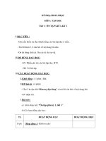 Tài liệu Tập đọc 2 - ÔN TẬP GIỮA KỲ I pdf