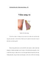 Tài liệu Giải đáp thắc mắc về bệnh chuyên khoa – P5 ppt