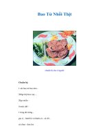 Tài liệu Bao Tử Nhồi Thịt doc