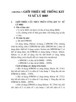 Tài liệu Giao tiếp giữa KIT vi xử lý 8085 và máy tính Nguồn, chương 7 pptx