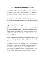 Tài liệu Làm sao biết giá trị thực của cổ phiếu pptx