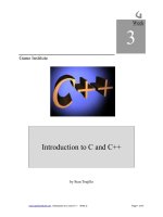 Tài liệu Giáo trình C++ P3 pdf
