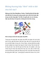 Tài liệu Những thương hiệu 