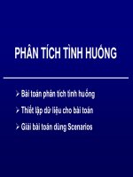Tài liệu PHÂN TÍCH TÌNH HUỐNG pdf