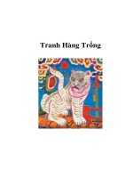 Tài liệu Tranh Hàng Trống doc