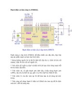 Mạch điện cơ bản chạy ic AT89C51 - Lập trình Asembly (ASM)