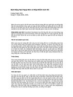 Tài liệu Bệnh Ðộng Mạch Ngoại Biên và Khập Khễnh Cách Hồi docx