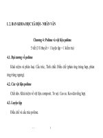 Tài liệu Polime và vật liệu polime docx