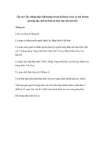 Tài liệu Cấp các Giấy chứng nhận chất lượng an toàn kĩ thuật và bảo vệ môi trường phương tiện, thiết bị thăm dò khai thác dầu khí biển pdf