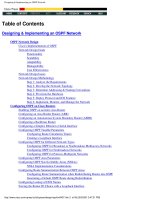 Tài liệu Designing & Implementing an OSPF Network docx