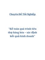 Tài liệu Chuyên Đề Tốt Nghiệp 