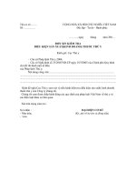 Tài liệu Mẫu đơn xin kiểm tra điều kiện sản xuất thuốc thú y ppt