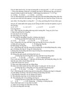 Tài liệu Các câu hỏi về dòng điện pptx