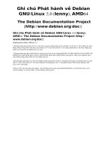 Tài liệu The Debian Documentation Project  doc