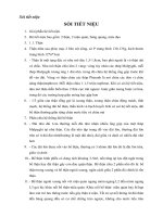 Tài liệu Sỏi tiết niệu docx