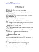 Lý thuyết vật lý dao động cơ 12 luyện thi đại học