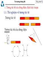Tài liệu TỪ TRƯỜNG KHÔNG ĐỔI docx
