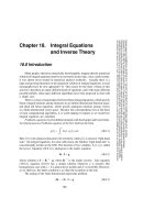 Tài liệu Integral Equations and Inverse Theory part 1 pptx