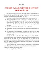 Tài liệu Cài đặt OrCad captune & Layout phiên bản 9.0 docx